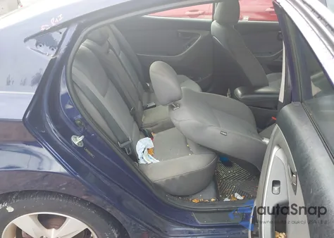 2013 Hyundai Elantra Gls из США, поврежденный, VIN 5NPDH4AE4DH248207